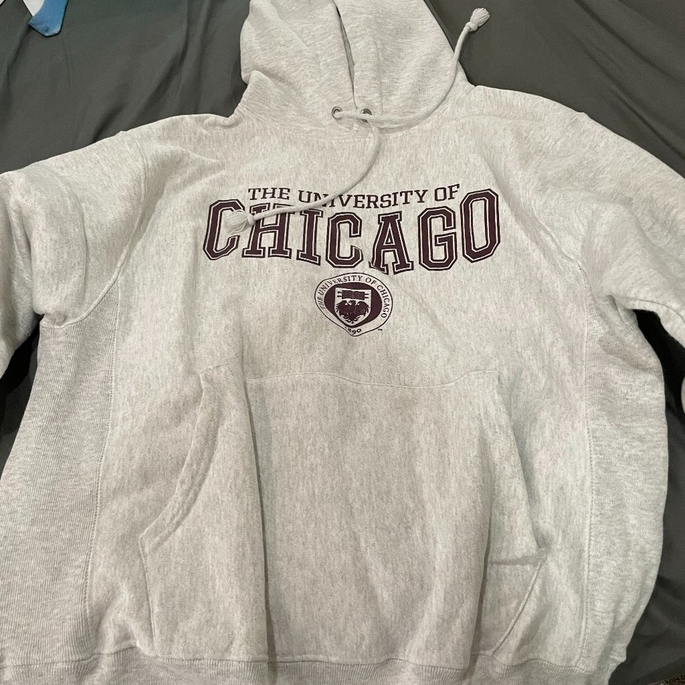 University of Chicago hooded sweatshirt